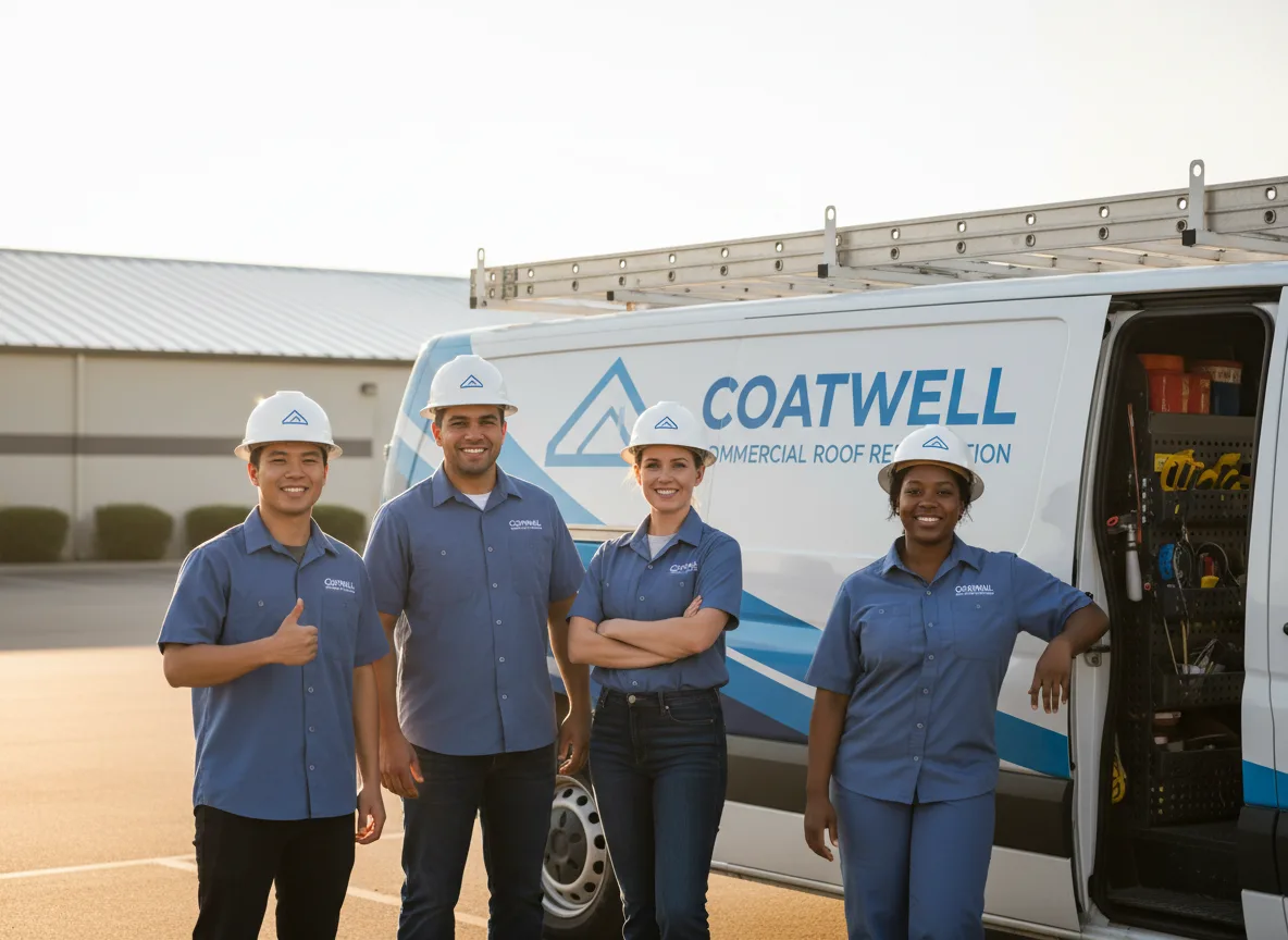 Commercial roof coating company in Whitsett, NC